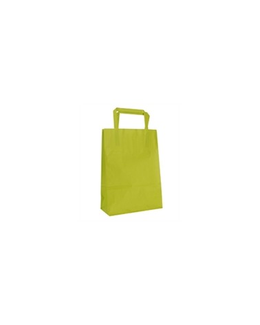 Flat Handle Bag in Recycled Brown Kraft – Flat Wing Bags – Coimpack Embalagens, Lda