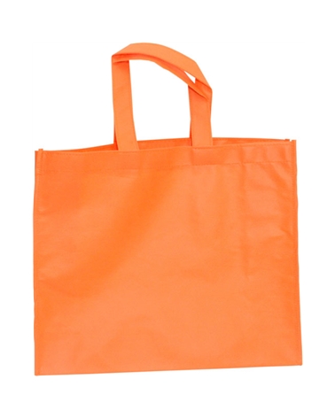 Saco em TNT c/Alças Bicolor Preto c/Fole Branco – Non Woven Fabric Bags – Coimpack Embalagens, Lda