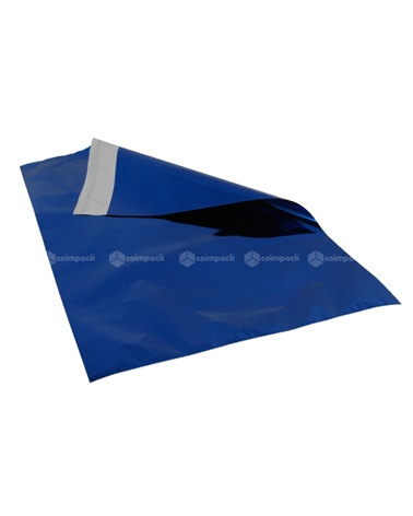 Bolsa Con Solapa Metalizado Azul C/ Cinta Adesiva – Sacs automatiques – Coimpack Embalagens, Lda