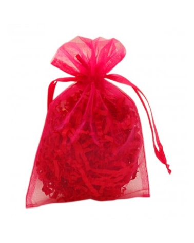 Bolsa Yute Beige c/ Oso Rosa – Bolsas Organza – Coimpack Embalagens, Lda