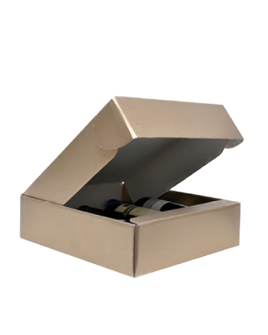 Caixa Seta Oro Cantinetta para 3 Garrafas – Caixas Para Garrafas – Coimpack Embalagens, Lda