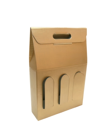 Box Seta Gold Scatola for 3 Bottles – Bottle Boxes – Coimpack Embalagens, Lda