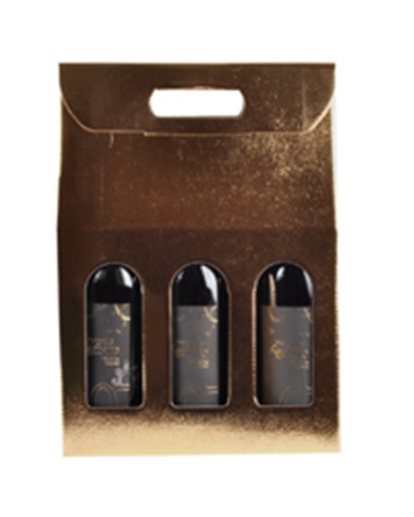 Caixa Seta Nero Couvette Transparente para 1 Garrafa – Caixas Para Garrafas – Coimpack Embalagens, Lda