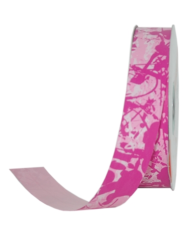 Rolo Fita Seda Fantasia Pollock Rosa 31mmx100mts – Fitas – Coimpack Embalagens, Lda