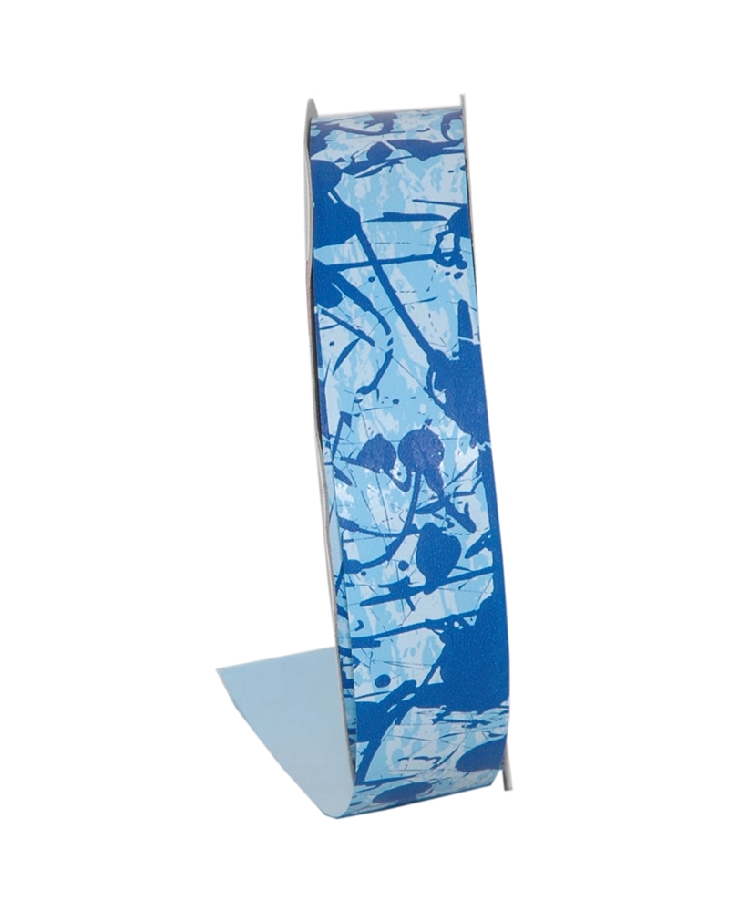 Satin Blue Fantasy Ribbon 31mmx100mts – Ribbons – Coimpack Embalagens, Lda