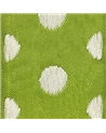 Fita Tecido Verde c/ Bolas Brancas 25mmx10mts – Fitas – Coimpack Embalagens, Lda