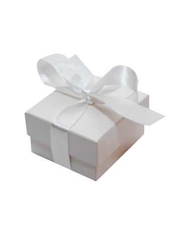 Ecrin Collection Champanhe avec Ruban Blanc Bague – Boîte pour les alliances – Coimpack Embalagens, Lda