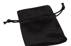 Poche en Chamois Noir – Sacs Organza – Coimpack Embalagens, Lda