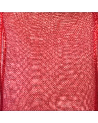 Rolo Fita Organza Aramada Vermelha 25mmx20mts – Fitas – Coimpack Embalagens, Lda