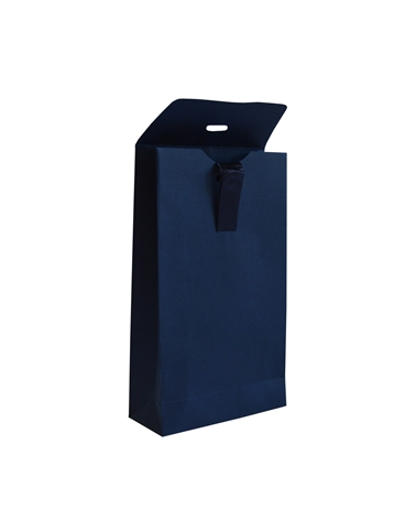 Saco Com Fita Azul Texturado 7.5+3.5X14 – Sacs avec ruban – Coimpack Embalagens, Lda