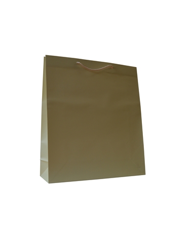 Reinforced Beige Shopp. Bags with PP Handles – Prestige Bags – Coimpack Embalagens, Lda