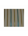Organza Green Ribbon with Gold/Blue Stripes 40mmx10y – Ribbons – Coimpack Embalagens, Lda