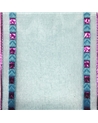 Fita Organza Azul Listada de Quadrados Lilás 65mmx10y – Ribbons – Coimpack Embalagens, Lda