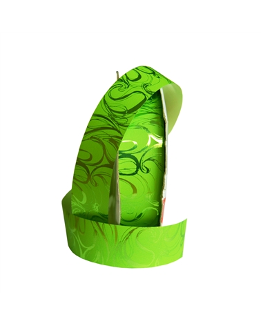Ruban Métallisé Vert Avec Arabesques 31mm – Rubans – Coimpack Embalagens, Lda