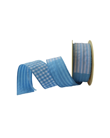 Ruban Métallisé Rosete Bleu 19mm – Rubans – Coimpack Embalagens, Lda
