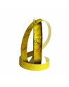 Rolo  de Fita Metalizada Amarela c/Arabescos 19mm – Fitas – Coimpack Embalagens, Lda