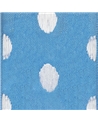 Fita Tecido Azul c/ Bolas Brancas 25mmx10mts – Rubans – Coimpack Embalagens, Lda