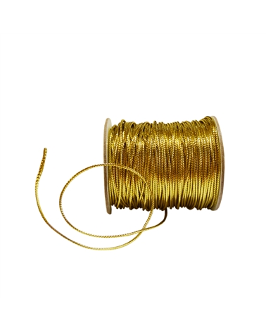 Rolo Cordão Dourado 1.8MMX100MTS – Rubans – Coimpack Embalagens, Lda