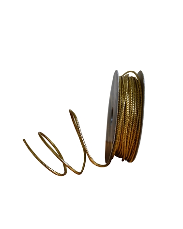 Fcat Rolo Cordão Armado Dourado Grosso (10MTS) (5) – Ribbons – Coimpack Embalagens, Lda