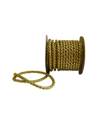 Fcat Rolo Cordão Dourado (5MMX10MTS) (5) – Ribbons – Coimpack Embalagens, Lda
