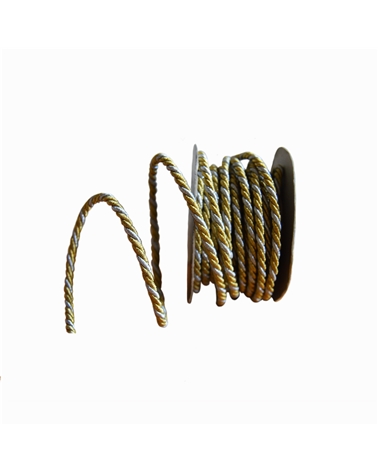 FCAT ROLLS 910008 STAR GARLAND 30MM 2.75M DOUR. NATAL (5) – Ribbons – Coimpack Embalagens, Lda