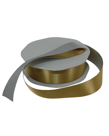 FT4863 | Tissue Ribbon Gold/Silver 25mmx25mts
