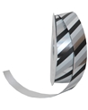 Mettalized Diagonal Black Stripes Ribbon 31mmx100mts – Ribbons – Coimpack Embalagens, Lda
