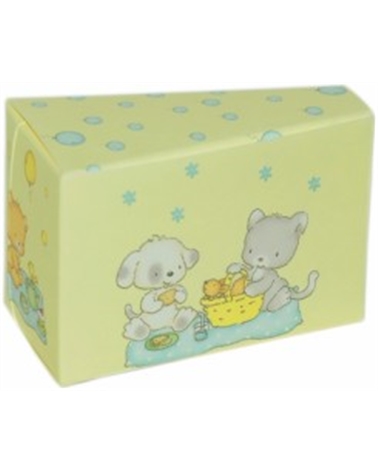 Caixa Fetta Torta Palloncin Azul para Criança – Caixas Flexíveis – Coimpack Embalagens, Lda