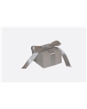 Ecrin Collection Platine avec Ruban Argent Grand Bague – Boîte de bague – Coimpack Embalagens, Lda