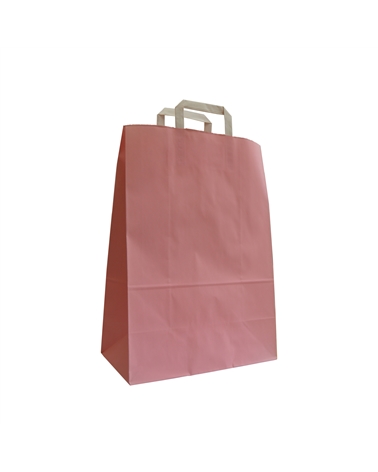 SC0204 | Flat Handle Duplex Bag Printed Pink