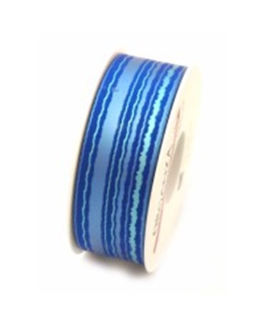 FCAT ROLLS ORGANZA KOBE 34MM 25MTS AZUL RISCAS (5) – Ribbons – Coimpack Embalagens, Lda