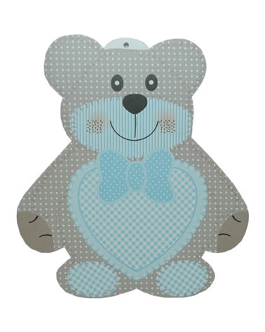 Caixa Teddy Bear Azzurro Sagoma Orsetto 270x335 – Boîtes flexibles – Coimpack Embalagens, Lda