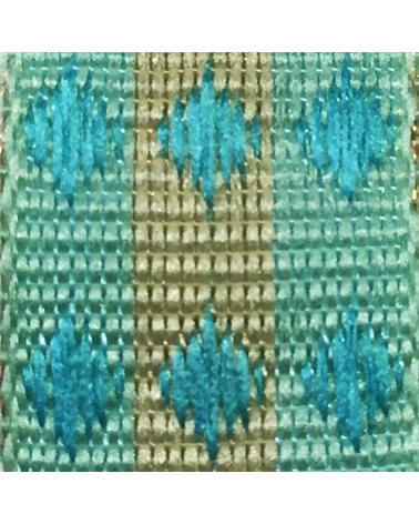 Fita Tecido Aramada Losangos Azul Claro – Fitas – Coimpack Embalagens, Lda