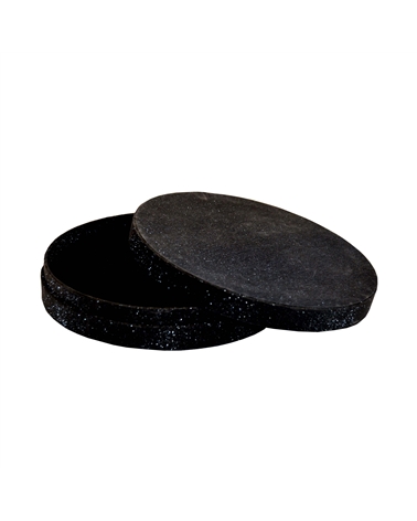 Ecrin Round Black Glossy Pour Collier – Coller la boîte – Coimpack Embalagens, Lda