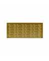 Etiquetas Troqueladas "Páscoa Feliz" Ouro min.10 – Étiquettes volantes – Coimpack Embalagens, Lda