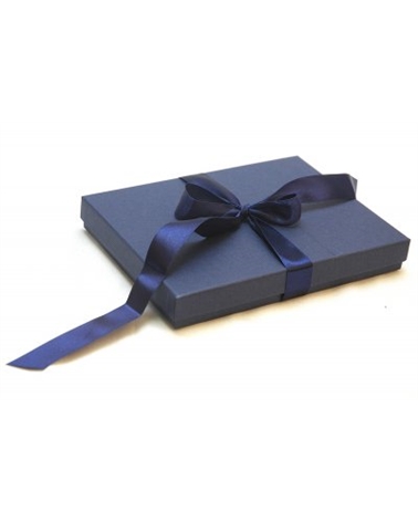 EO0182 | Sapphire Line - Necklace box with ribbon