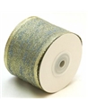Fita Tecido Azul Claro C/ Dourado 58mm – Fitas – Coimpack Embalagens, Lda