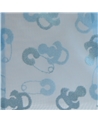 Bolsa de  Organza Azul c/Dibujos de Bébé – Bolsas Organza – Coimpack Embalagens, Lda