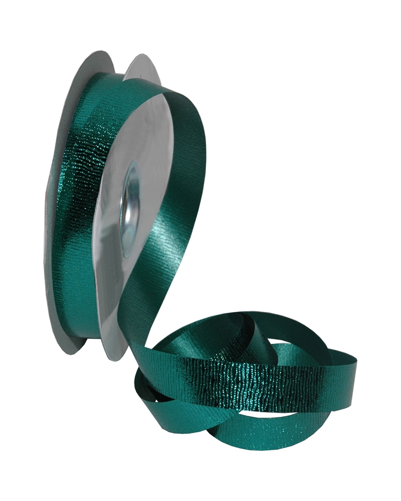 Dark Green Metal. Embossed Ribbon 19mm – Ribbons – Coimpack Embalagens, Lda