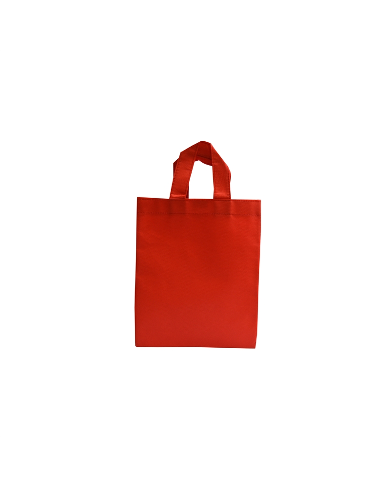 Saco em TNT c/Alças Vermelho – Sacos Tecido Não Tecido – Coimpack Embalagens, Lda
