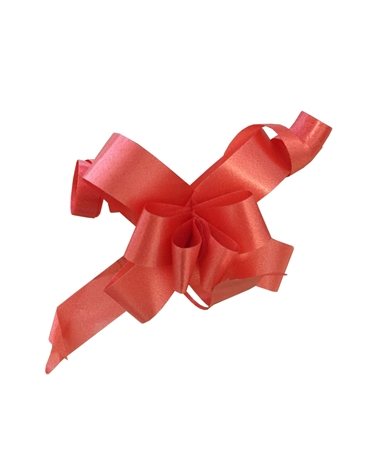 Laço de Puxar de Seda Vermelho 12mm (5) – Ties – Coimpack Embalagens, Lda
