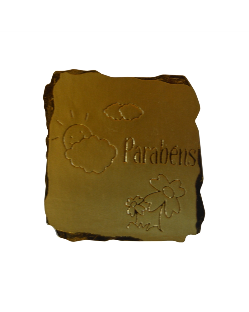 Rolo C/500 Etiquetas Parabéns Cortante Gr. Dourado – Étiquettes volantes – Coimpack Embalagens, Lda