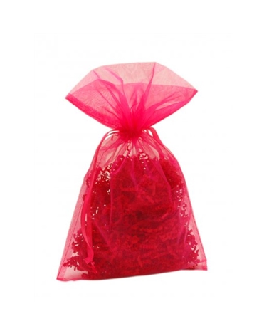 Organza bags with square pattern - Golden – Organza Bags – Coimpack Embalagens, Lda