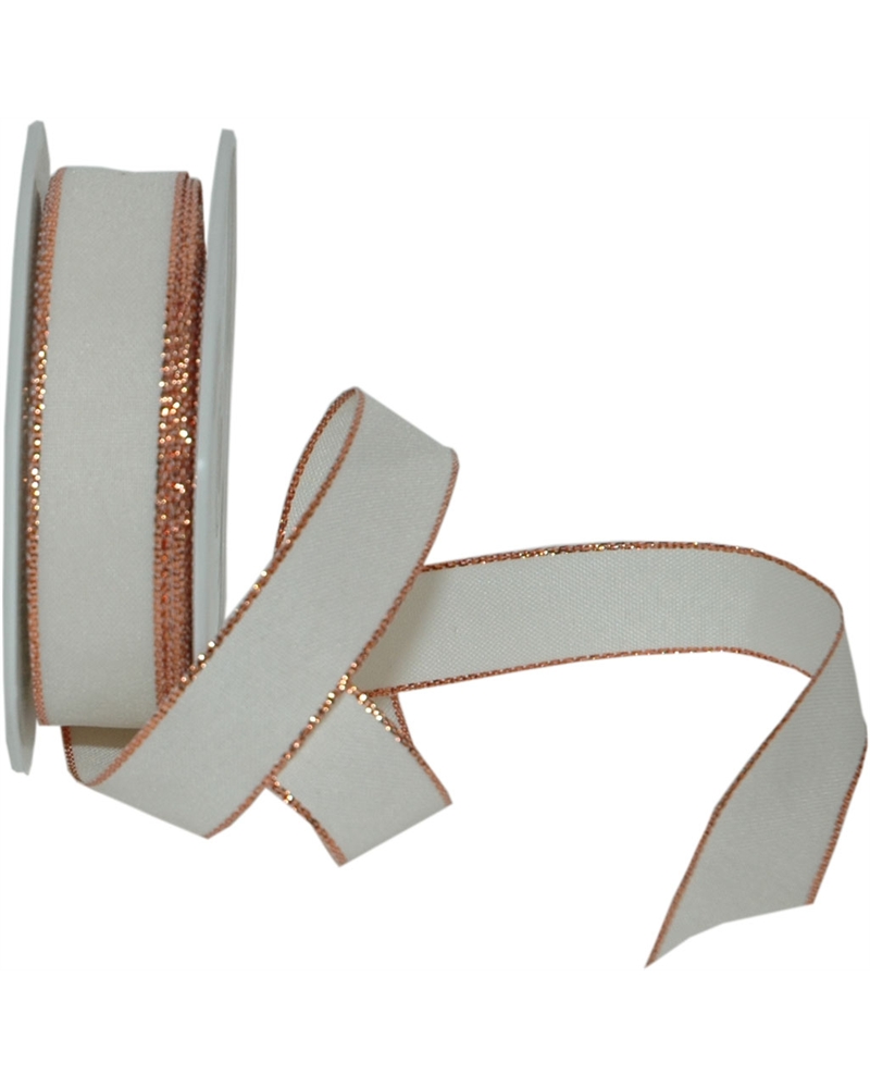 FT5124 | Tissue Ribbon "Mettalic Edge" Copper 20mmx20mts