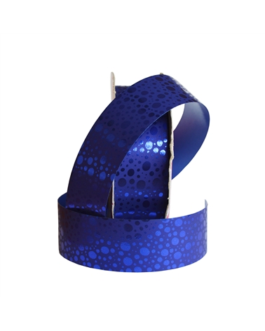 Ruban Métallisé "Frizzo" Bleu 31mm – Rubans – Coimpack Embalagens, Lda