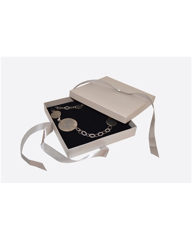 Caja Linea Platina C/ Cinta p/ Collar – Pegar caja – Coimpack Embalagens, Lda
