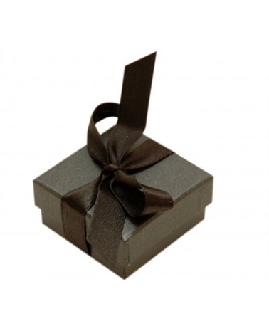 EO0383 | Onyx Collection - Earrings box with ribbon