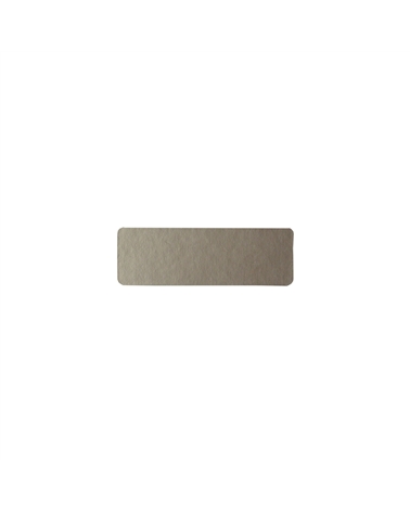 Rollo Etiq (C/500) Rect  Plata Mate 4.5X1.5cm – Etiquetas colgantes – Coimpack Embalagens, Lda