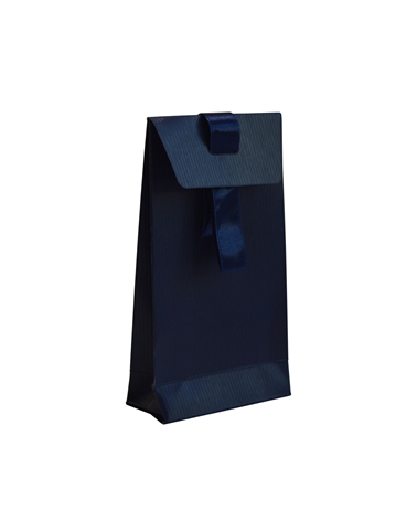 Saco Com Fita Azul Texturado 11+4X26 – Sacos Com Fita – Coimpack Embalagens, Lda