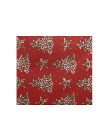 BB2371 | Roll Paper Red with Xmas Trees